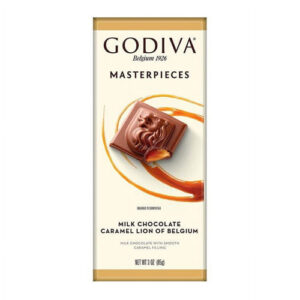 Godiva Master Pieces Milk Choacolate Caramel Lion