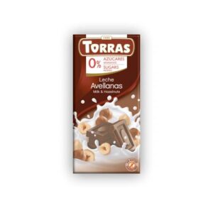 Sugar-Free Milk Chocolate with Hazelnuts 75g