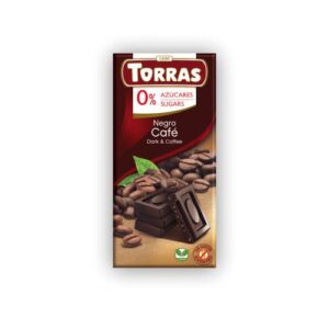 Dark Chocolate Sugar Free with Coffee 75g