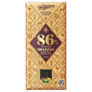 WHITTAKER'S 86% COCOA GHANA-100g