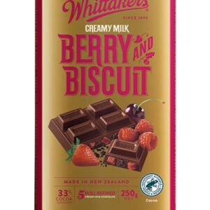 Whittaker's Berry & Buiscuit-250g