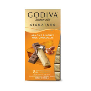 Godiva- Almond & Honey Milk Chocolate-90g