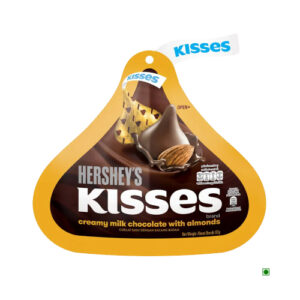 HERSHEY'S KISSES-CREAMY MILK CHOCOLATE WITH ALMOUND-82g