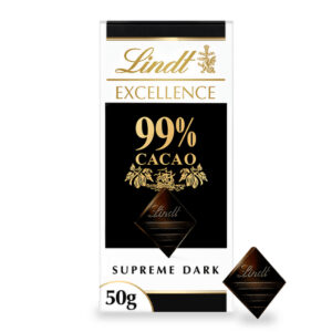 LINDT EXCELLENCE 99% COCOA- 50g
